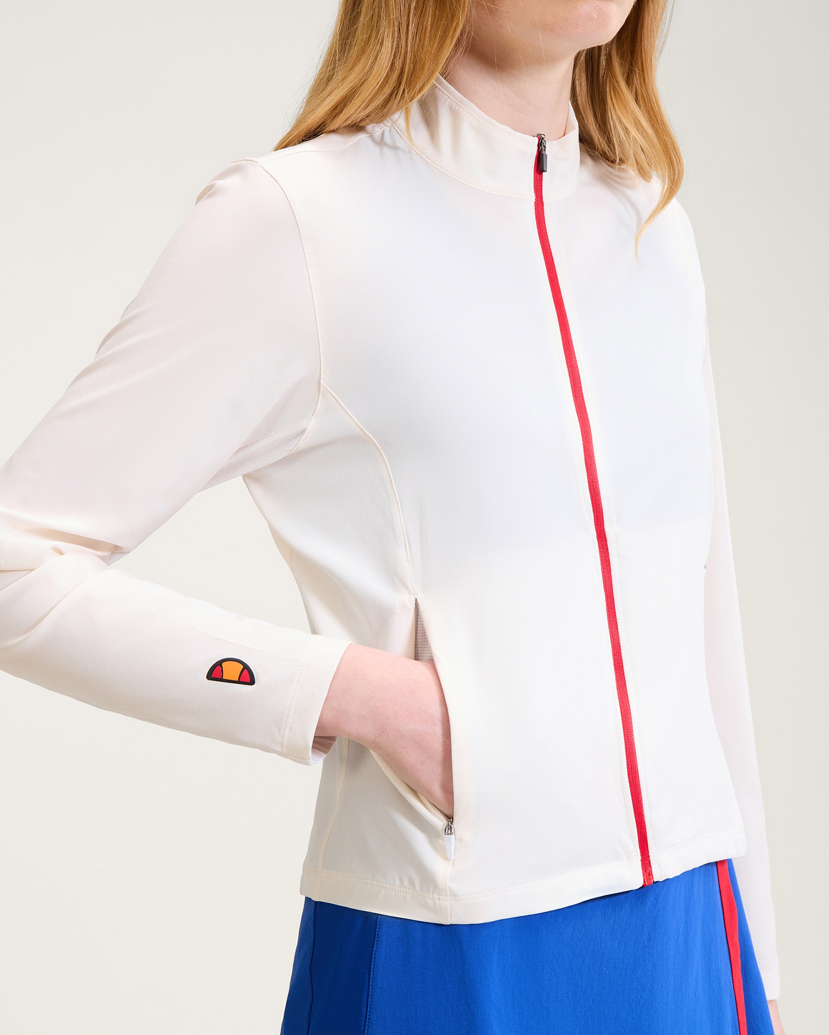 ellesse スキーウェア ホワイト系 XO ellesse スキーウェア ホワイト系
